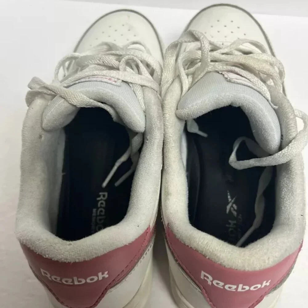Reebok Womens Club Memt Work Sneaker White 9.5 M